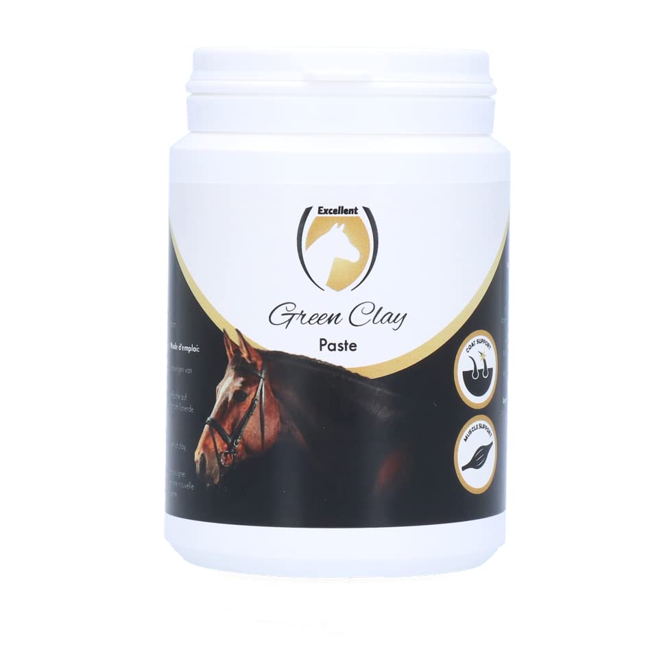 Pâtes d'argile verte soin cheval et guérison de la peau 250g