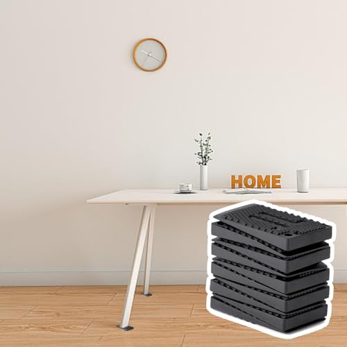 20 Stück Keile Kunststoff,Möbel-Nivellierpads,Schrank-Unterlegscheiben,Tischbein-Nivellierer,Nivellierer Möbelkeile, für Möbel Tisch Stuhl Schrank,Tischbein-Nivellierer