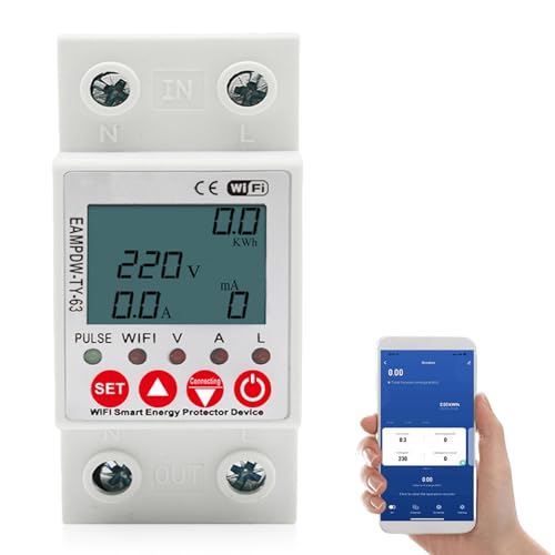 Medidor Eléctrico Inteligente WIFI 63A