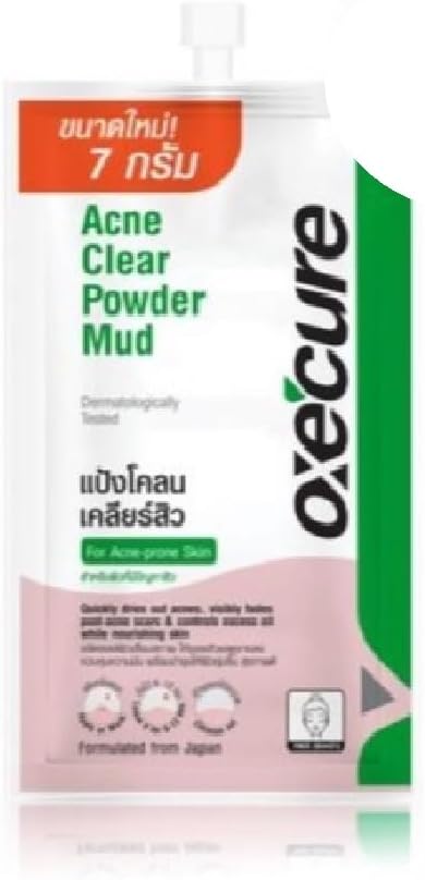 Generic (Pack of 3) Oxe cure Acne Clear Powder Mud 7g
