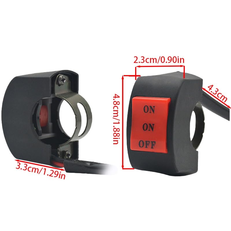Interrupteur guidon moto bouton marche arrêt pour réparer commande défectueuse