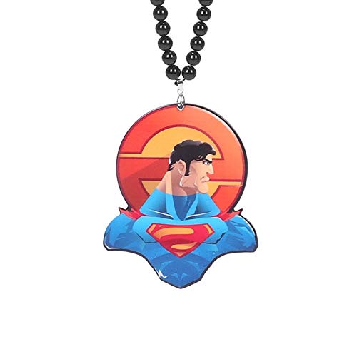 Colgante De Coche Modelo De Dibujos Animados Ornamento De Resina Batman Superman Catwoman Auto Interior Espejo Retrovisor Decoración Accesorios Regalos Superma