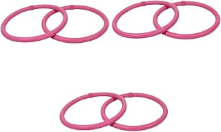 3 Pairs Yoga Exercise Armband Household Tools Yoga Supplies Yoga Accessories Exercise Arm Hoops Fitness Arm Exercise Tools Fitness Hoop Women Weighted Arm Hoops Pink