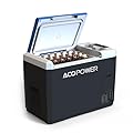 ACOPOWER Mini Portable Refrigerator Portable Freezer, 29Qt Car Freezer with APP Control, -4?-68? RV Car Fridge, 12V Cooler for Camping, Picnic, Backyard BBQ, No Battery