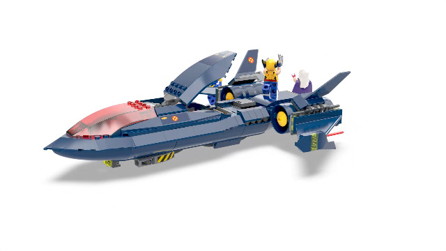 LEGO Marvel X-Men X-Jet Buildable Toy Plane for Kids, Boys & Girls
