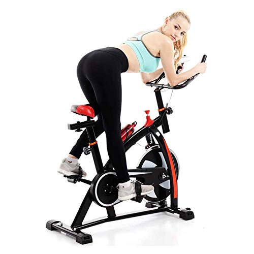 Image of Bike Exercise Bike Adjustable Handlebars Seat Aerobic Training for Gym Home Cardio Workout Machine Training
