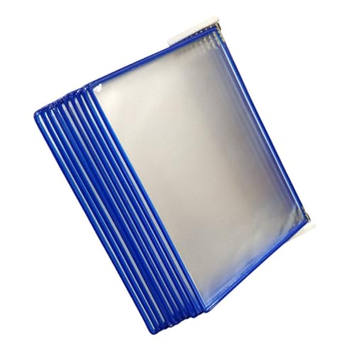 Abaodam 壁掛けファイルホルダー 軽量 耐久性あり 多機能ドキュメント収納ラック オフィス 書斎向けファイル整理ウォールポケット