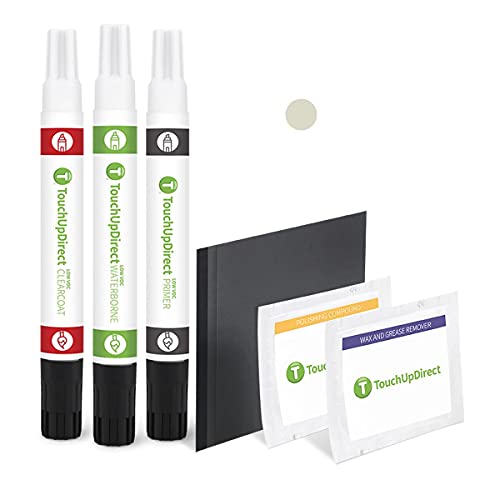 TouchUpDirect H6Q Desert Khaki Compatible with Subaru Exact Match Touch Up Paint Combo - Platinum Kit