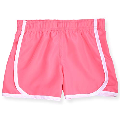 Conjunto de 2 shorts para corrida e academia Cheetah Girls, Hot Pink/Black, 10-12