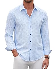 White Blue Striped Geometric