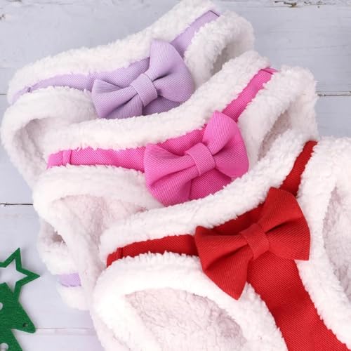 Harnais anti-traction pour petit chien frissonnant en hiver - 7