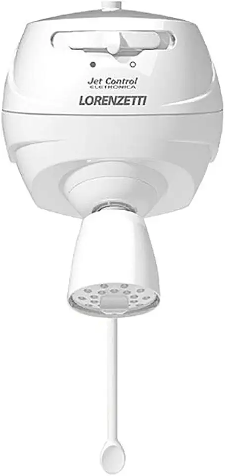 Ducha Jet Control Eletrônica 220V 7800W, Lorenzetti, 7540170, Branco, Pequeno