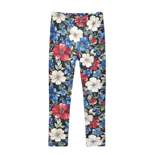 Girls Leggings Watercolor Floral Toddler Girls Clothes Leggings for Girls Toddler Girls Leggings 3-4T