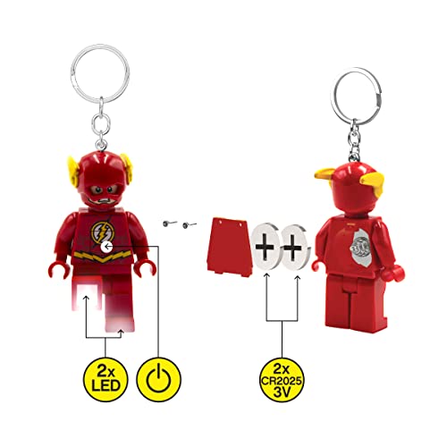 Lego Dc Super Heroes Keychain Light - The Flash - 3 Inch Tall Figure (Ke65H) #TOP2