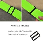 kayme Car Cover Straps Wind Protector, 3 pcs Elastic Adjustable Rope Protect Cover from High Wind, Universal Fit