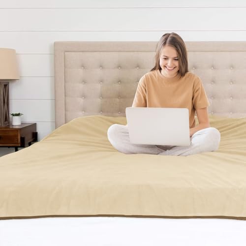 Couverture d'amour imperméable grand lit avec barrière anti-fluide - 5
