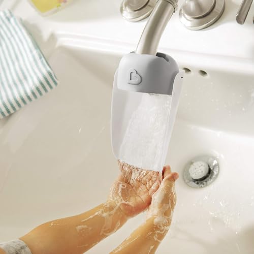 Image of Generic Faucet Extender for Toddlers and Kids, Universal Sink Faucet Extender for Kitchen and Bathroom, Fun Hand-Washing - 2 Packs, blue & pink