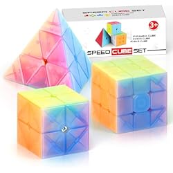 Amazon.com: Vdealen 12 Pack Magic Cube Set & 2x2x2 3x3x3 Pyramid