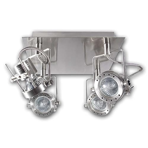 APPLIQUE PLAFONNIER 4 SPOt gu10 orientable SONDA EL-4L