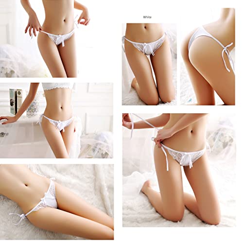 String en G culotte ajustée en dentelle sans couture taille basse - 3