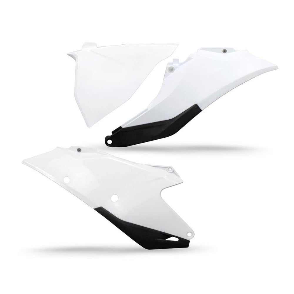 UFO PLAST Seitenteile weiss für Gas Gas MC-F 450 2021-2023