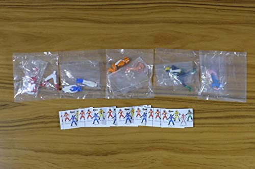 キャラエッグ 電子戦隊 デンジマン 5点セット SHODO SUPER 電子戦隊デンジマン」は10/10まで！5人の戦士が