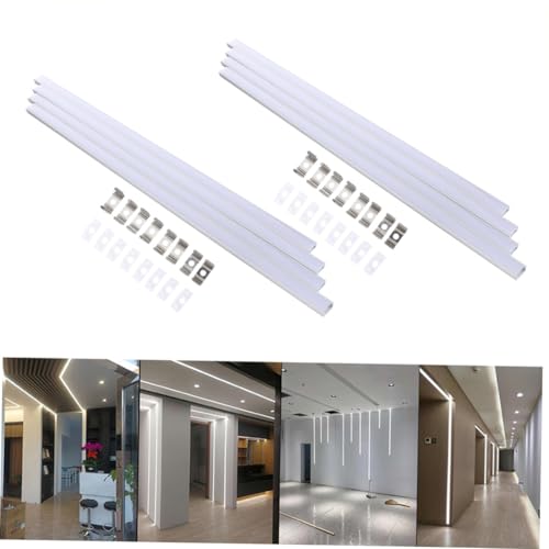 Boîtier aluminium kit de canaux Alipis en U avec diffuseur LED haute durabilité