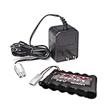 danchee 7.2V 800mAh Ni-Mh Battery & Charger for Trail Hunter 1/12th Scale Remote Control Rock Crawler