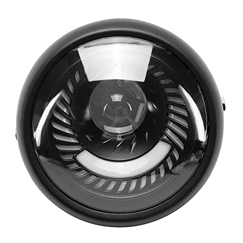 Leapiture Phare universel pour moto 12 V 6,5 pouces avec feux de route et de croisement LED de stationnement pour moto