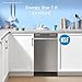 Midea MDF18A1AST Built-in Dishwasher with 8 Place Settings, 6 Washing Programs, Stainless Steel Tub, Heated Dry, Energy Star