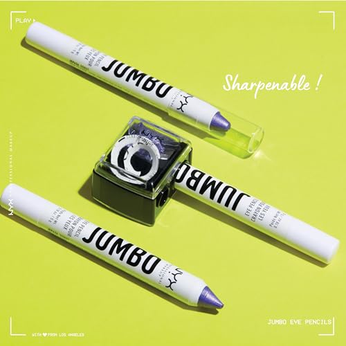 NYX PROFESSIONAL MAKEUP Jumbo Eye Pencil, Blendable Eyeshadow Stick & Eyeliner Pencil - Black Bean (Black)