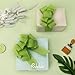 Ribbli Apple Green Burlap Wired Ribbon,1-1/2 Inch x 10 Yard, Wired Edge Ribbon for Big Bow,Wreath,Tree Decoration,Outdoor Decoration