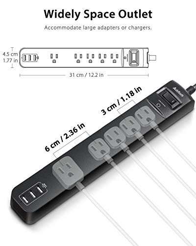 Image of Addtam Flat Plug Strip Flat (DC-2)