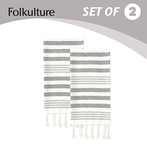 Folkulture FKHZHTCFG Hand Towels For Bathroom thumb #5