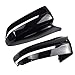JSMGH 1 Pair Rearview Mirror Housing for G20 G21 G30 G31 G11 G14 G15,Negro Brillante