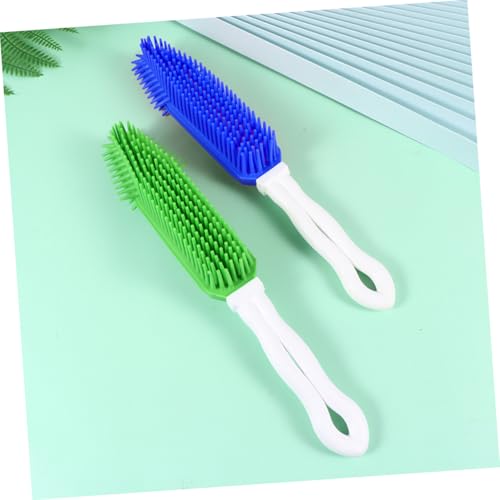 Herramienta de aseo para mascotas y quitapelos lavable de silicona para sofás y coche 4
