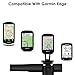 Thinvik Bike Computer Mount for Garmin Edge,Gopro Combo Mount,Compatible with All Garmin Series 1030 1000 830 820 810 530 520 510 500 25 20 GPS Computer - CNC Aluminum Alloy