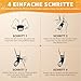 4 Stück Hundesocken Anti-Rutsch, Hunde Socken mit Leck-Schutz & Ausrutschschutz, Dog Socks mit Klettverschluss für den Innenbereich, Speziell für Senioren entwickelt - M ( Pfotenbreite: 5–6 cm)