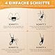 PICK FOR LIFE 4 Stück Hundesocken Pfotenschutz Anti-Rutsch, Hundestoppersocken mit Klettverschluss für Hartholzböden im Innenbereich, Socken für kleine, mittlere und große Hunde