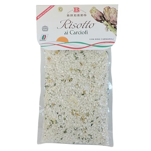 Brezzo Tris di Risotti da 300g agli Asparagi, Carciofi e Contadina