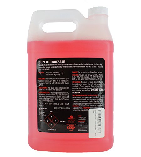 Meguiars D10801 Super Degreaser & Meguiars D10101 All Purpose Cleaner #TOP4