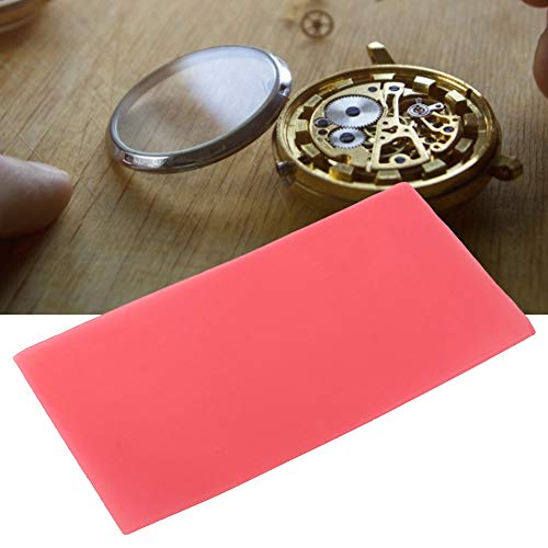 Image of Dental Base Plate Wax, Gum Base Plate Casting Dental Wax Sheets Red Dental Care Wax Auxiliary Material for Dentures Dental Waxing Instruments Utility Bite Wax Dentist Lab Supply 10Pcs(1.5mm)