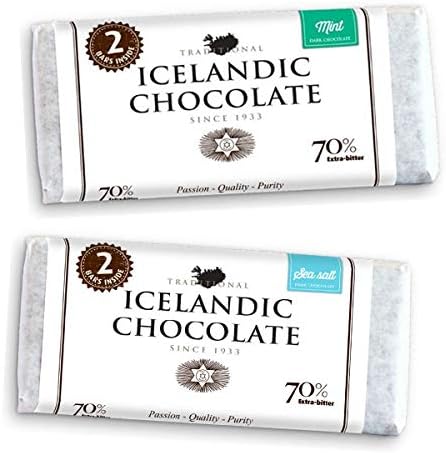 Noi Sirius Chocolate 2 Pack (1x Crunchy Mint and 1x Seasalt)