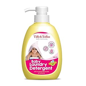 Tiffy & Toffee Baby Laundry Detergent with In-Built Germicide and Softener, 500ml