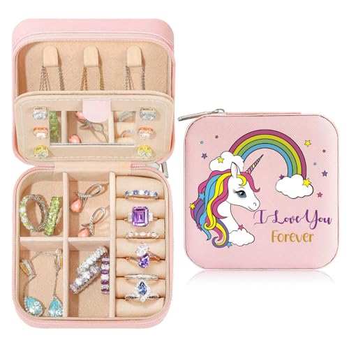Parima Daughter Gifts from Mom Dad, Unicorn Jewelry Box | Unicorn Gifts for Girls Jewelry Box | Teen Girl Gifts for Teen Girls | Unicorn Birthday Gifts for Daughter Niece Granddaughter from Grandma