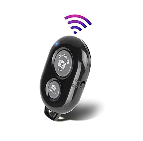 Gladiadora® Shutter Remote Control Shutter Selfie Remote with Bluetooth Connectivity Compatible Technology Selfie Click Button Create Amazing Selfie