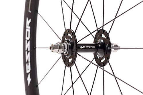 Essor Usa Carbon Clincher Track Wheel Set, Front + Rear, 50Mm Neo Rush #TOP3