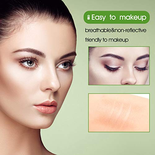 2176Pcs/7Styles/7Packs Ultra Invisible Double Eyelid Tapes for Droopy Hooded Eyes, One/Two-sided Sticky, Waterproof Self-adhesive Magic Charming Bigger Round Eyes Fiber Glue Strips - Thumbnail 5
