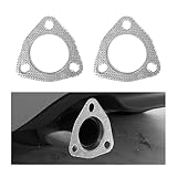 NYTKL 2PCS Exhaust Gasket, 2.25