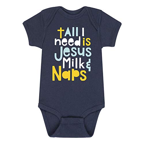 Solid Light - Jesus Milk Naps - Infant Baby One Piece